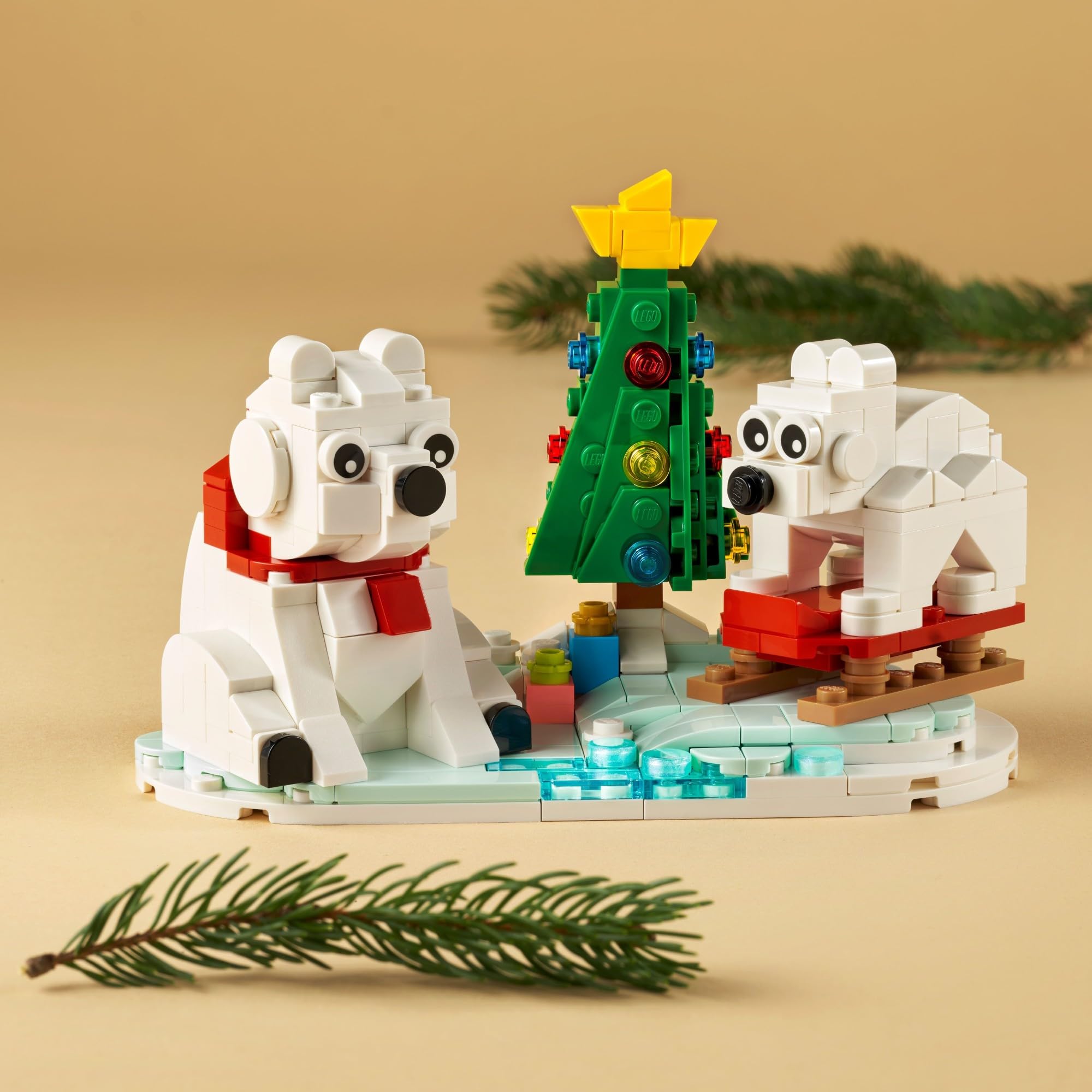 Foto 4 pulgar | Kit de Construcción Lego Wintertime Polar Bears 40571 Christmas - Venta Internacional