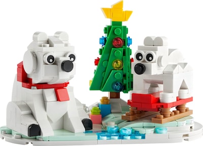 Foto 5 | Kit de Construcción Lego Wintertime Polar Bears 40571 Christmas - Venta Internacional
