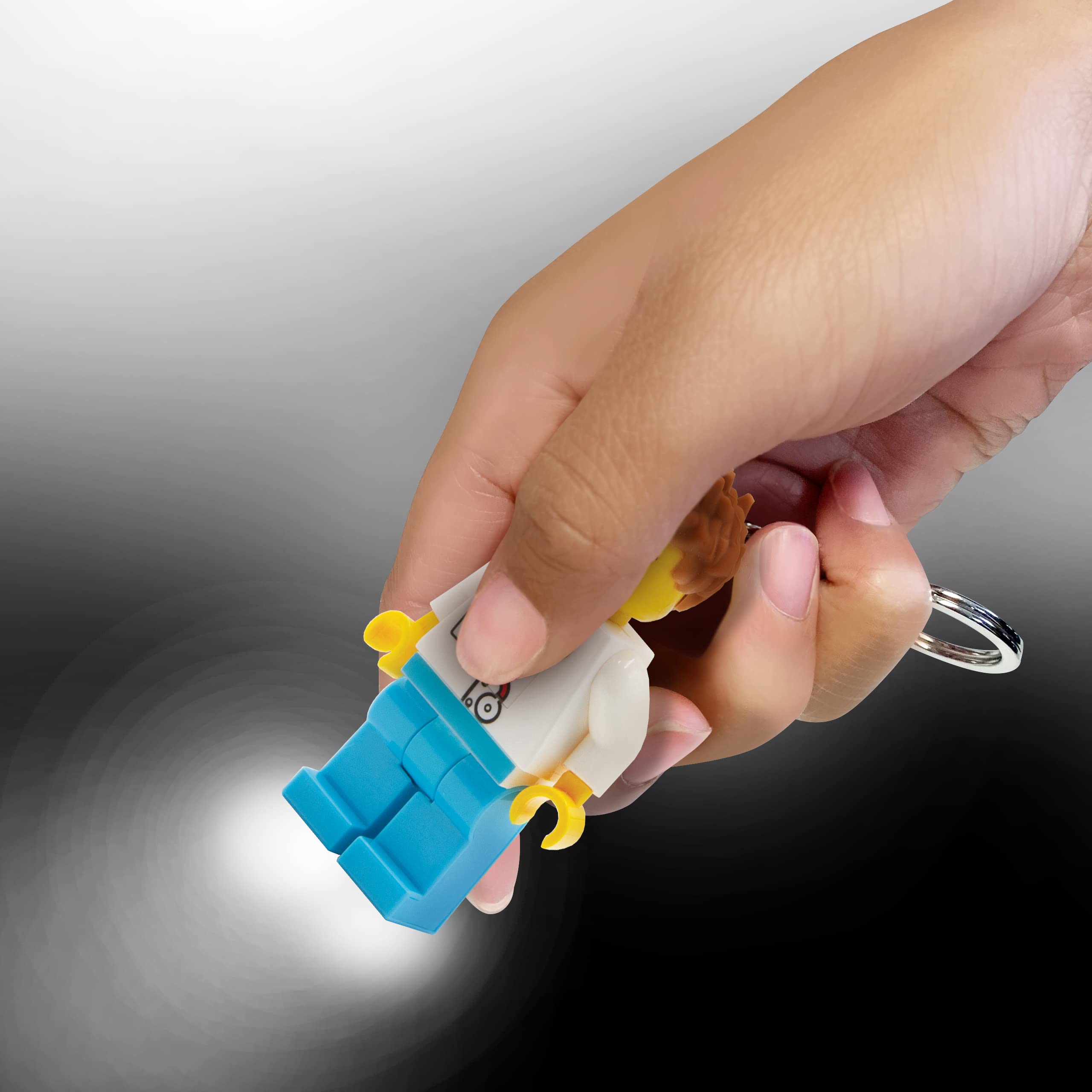Foto 5 pulgar | Llavero Lego Classic Doctor De 7,6 Cm Con Luz Led - Venta Internacional.