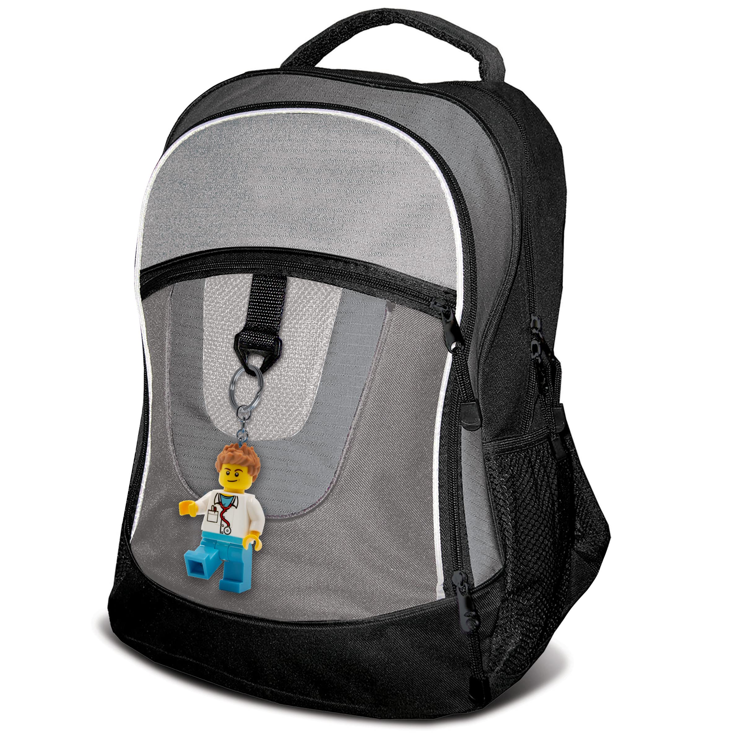 Foto 7 pulgar | Llavero Lego Classic Doctor De 7,6 Cm Con Luz Led - Venta Internacional.