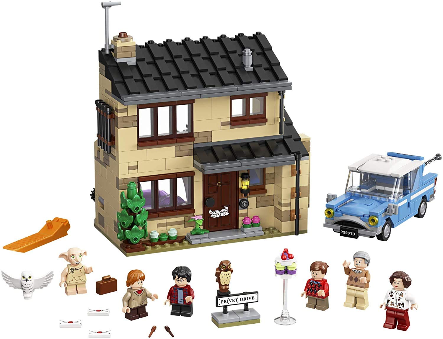 Foto 5 pulgar | Casa de Juguete Lego Harry Potter 4 Privet Drive 75968 Con Ford Anglia - Venta Internacional