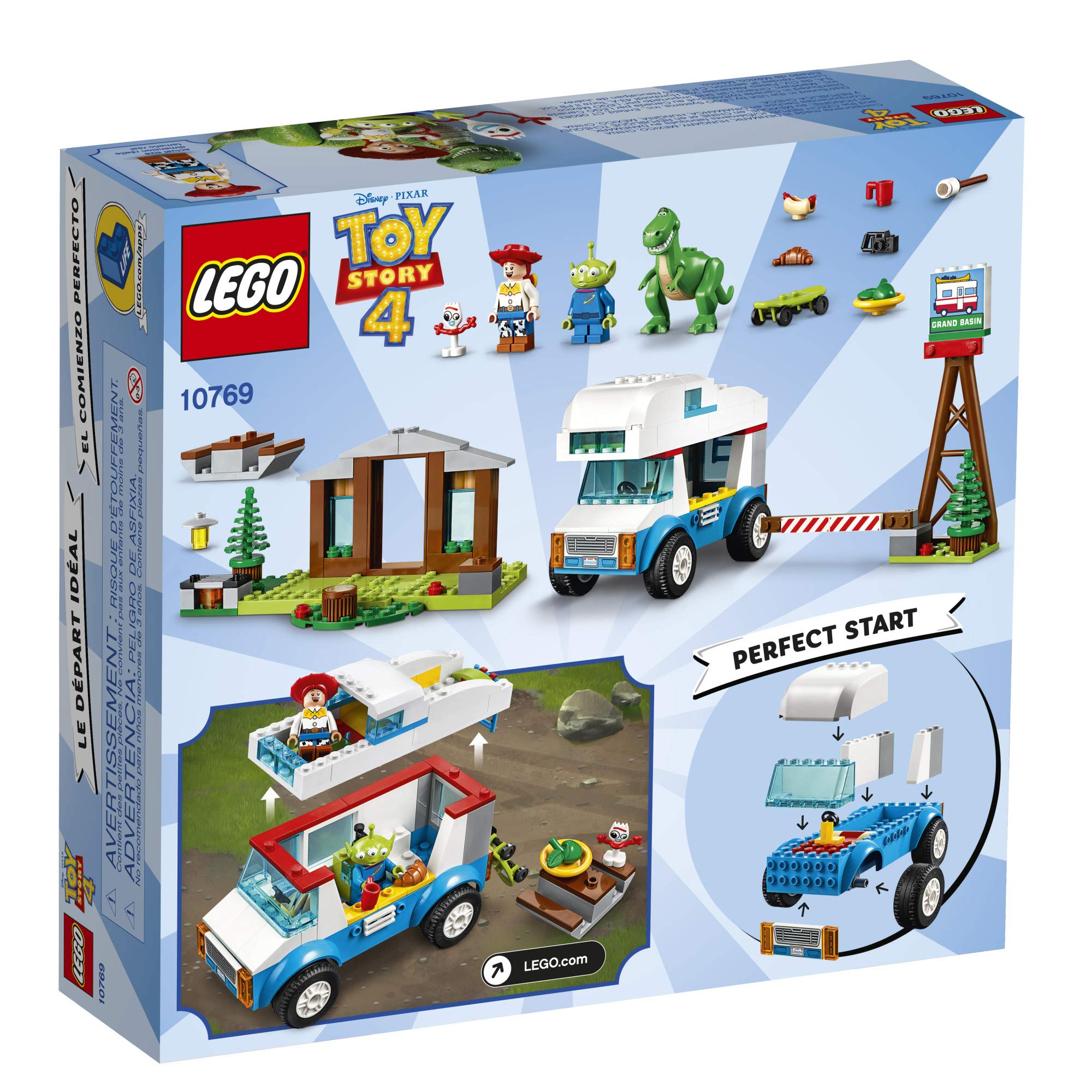 Foto 5 | Kit de Construcción Lego Disney Pixar's Toy Story 4 Rv Vacation - Venta Internacional