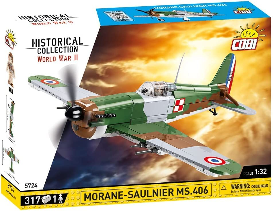Foto 2 | 317 Piezas Hs Morane-saulner Ms. 406 De La Segunda Guerra Mu - Venta Internacional.