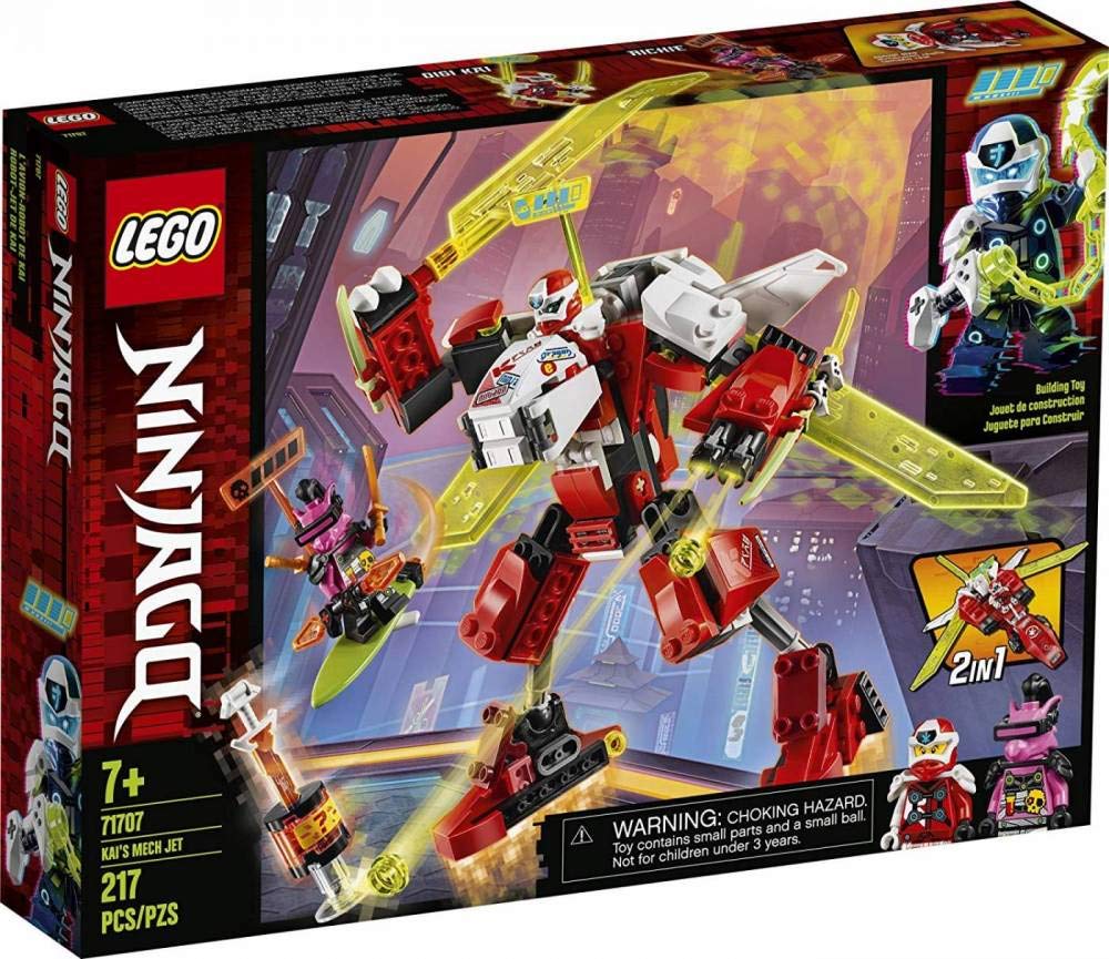 Foto 2 pulgar | Kit de Construcción Lego Ninjago Kai's Mech Jet 71707 217 Piezas - Venta Internacional