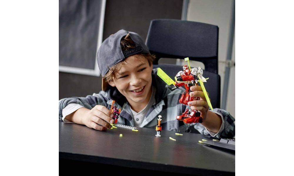 Foto 7 pulgar | Kit de Construcción Lego Ninjago Kai's Mech Jet 71707 217 Piezas - Venta Internacional