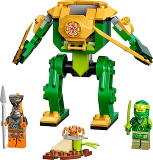 Foto 5 | Figura de Acción de Juguete Lego Ninjago Lloyd's Ninja Mech 71757 - Venta Internacional