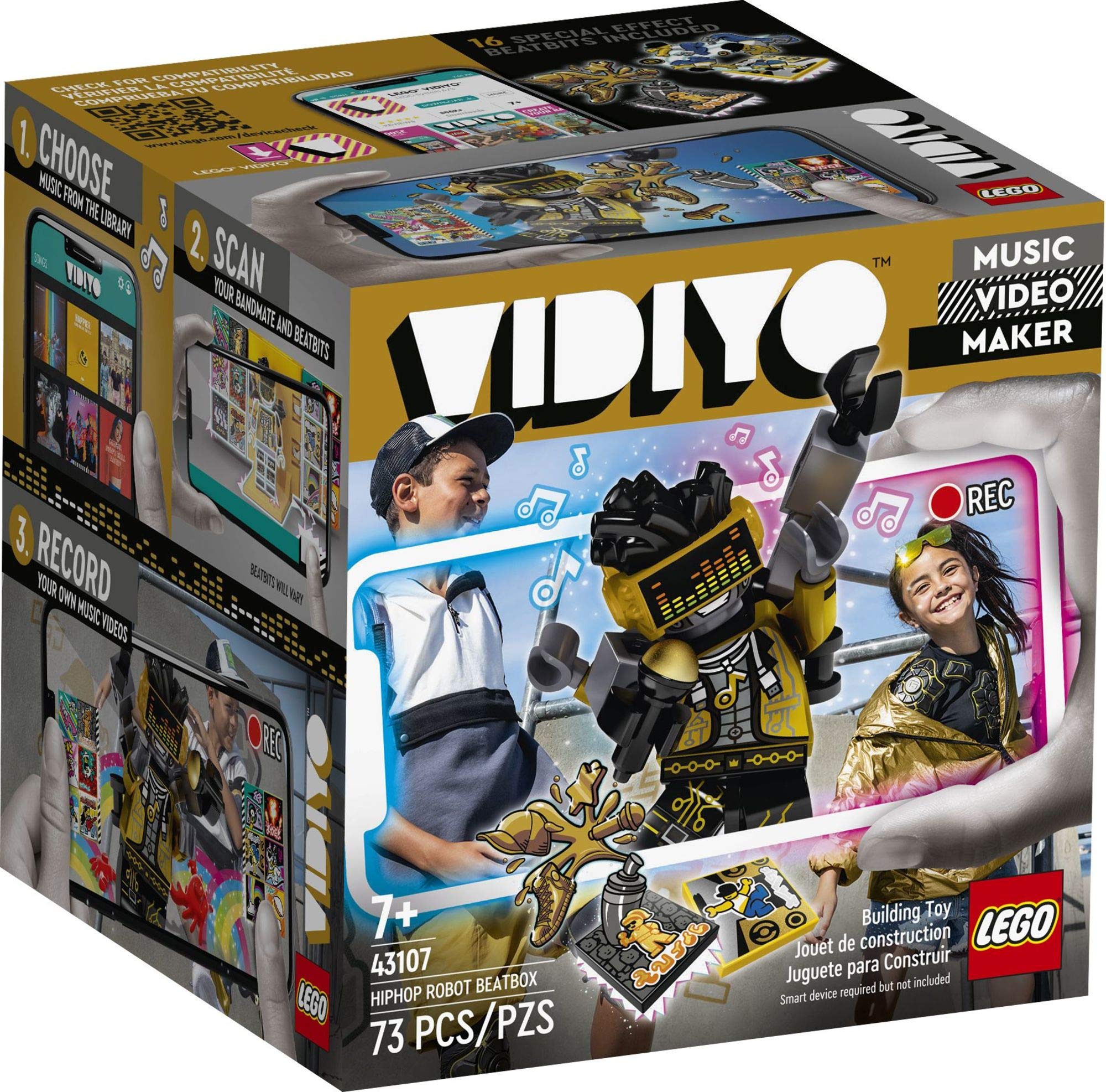 Foto 5 pulgar | Kit De Construcción Lego Vidiyo Hiphop Robot Beatbox 43107 (73 Piezas) - Venta Internacional.