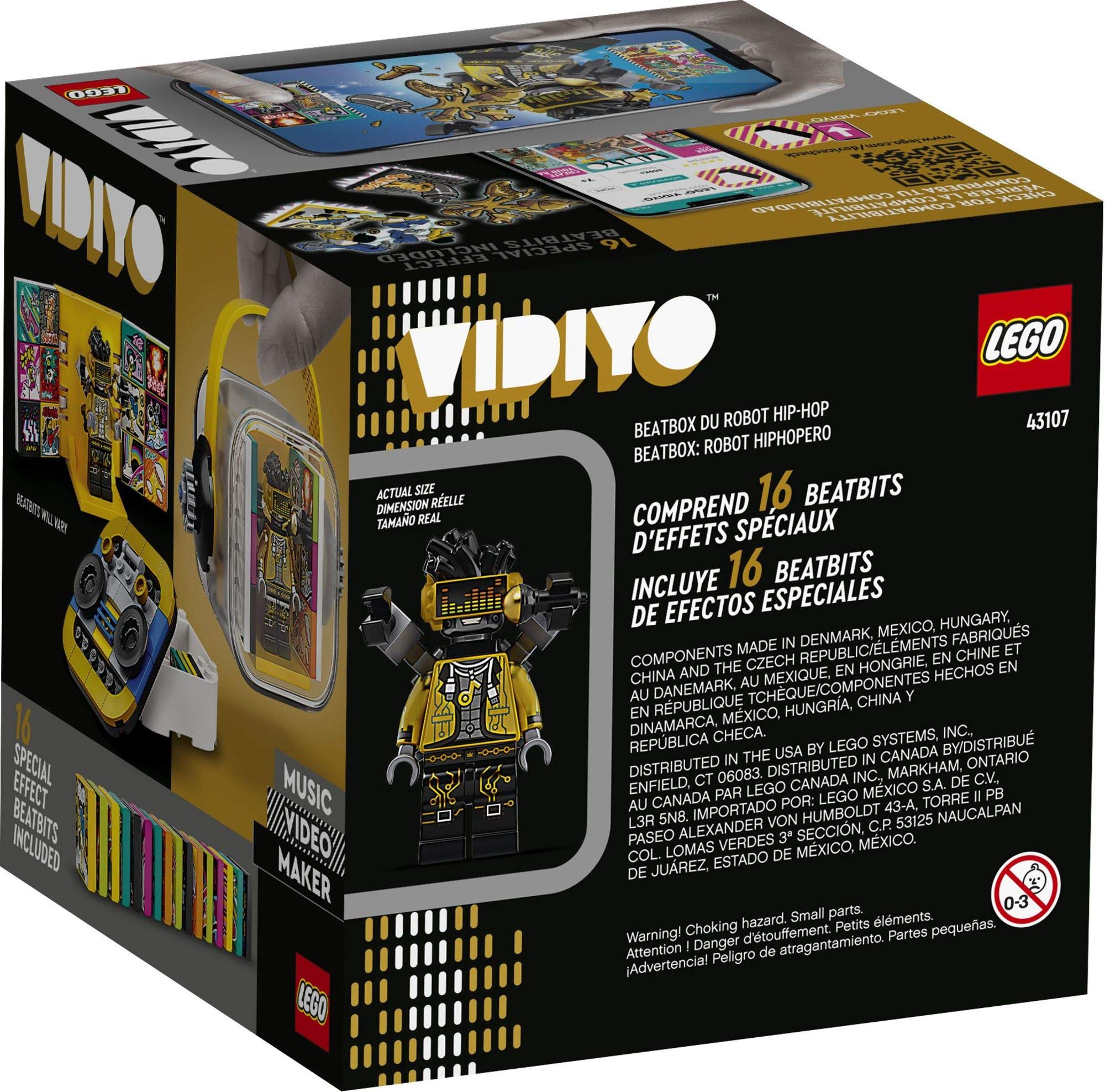Foto 6 pulgar | Kit De Construcción Lego Vidiyo Hiphop Robot Beatbox 43107 (73 Piezas) - Venta Internacional.