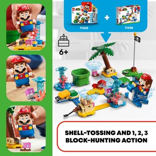 Foto 3 | Lego Super Mario Dorrie's Beachfront 71398 - Venta Internacional