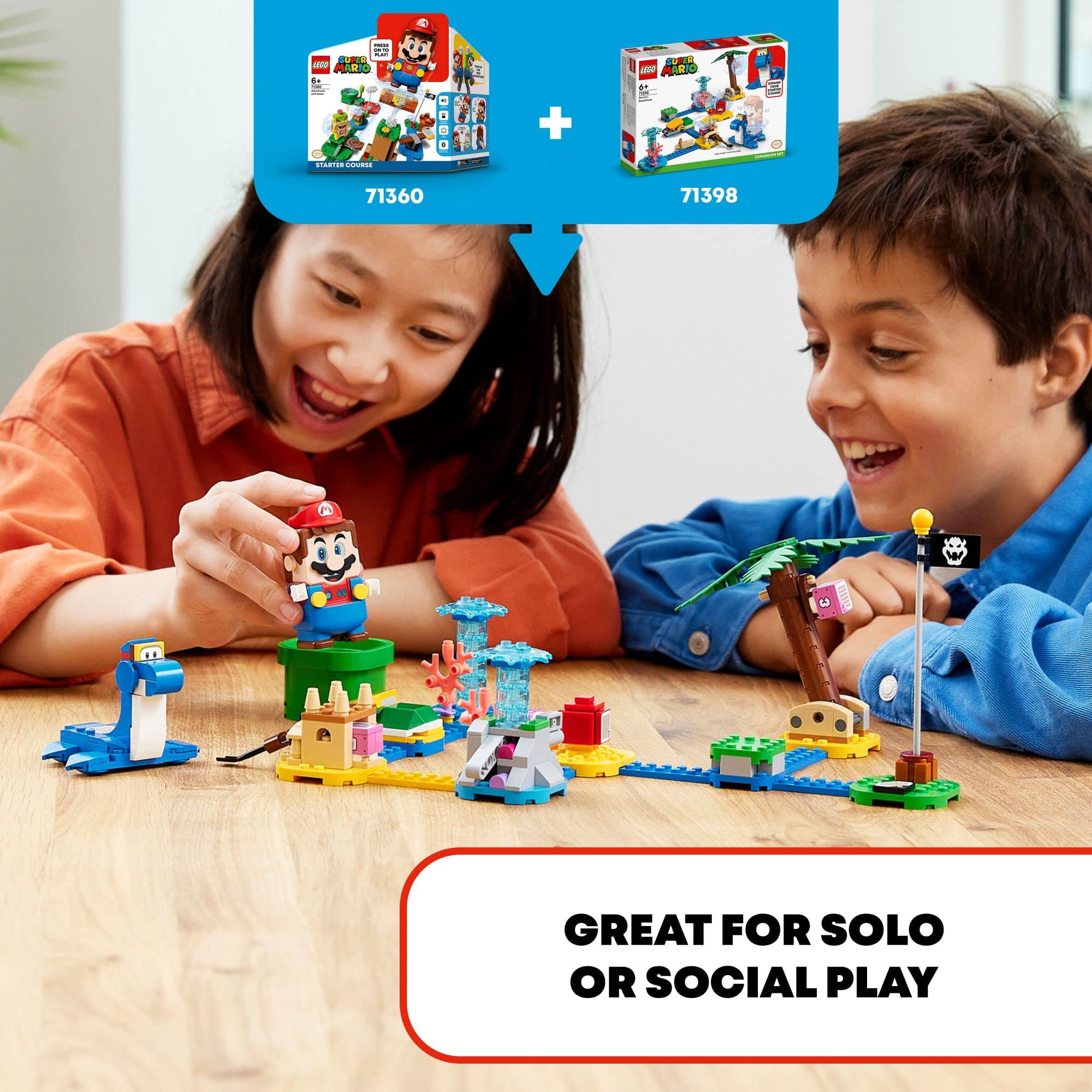 Foto 6 pulgar | Lego Super Mario Dorrie's Beachfront 71398 - Venta Internacional
