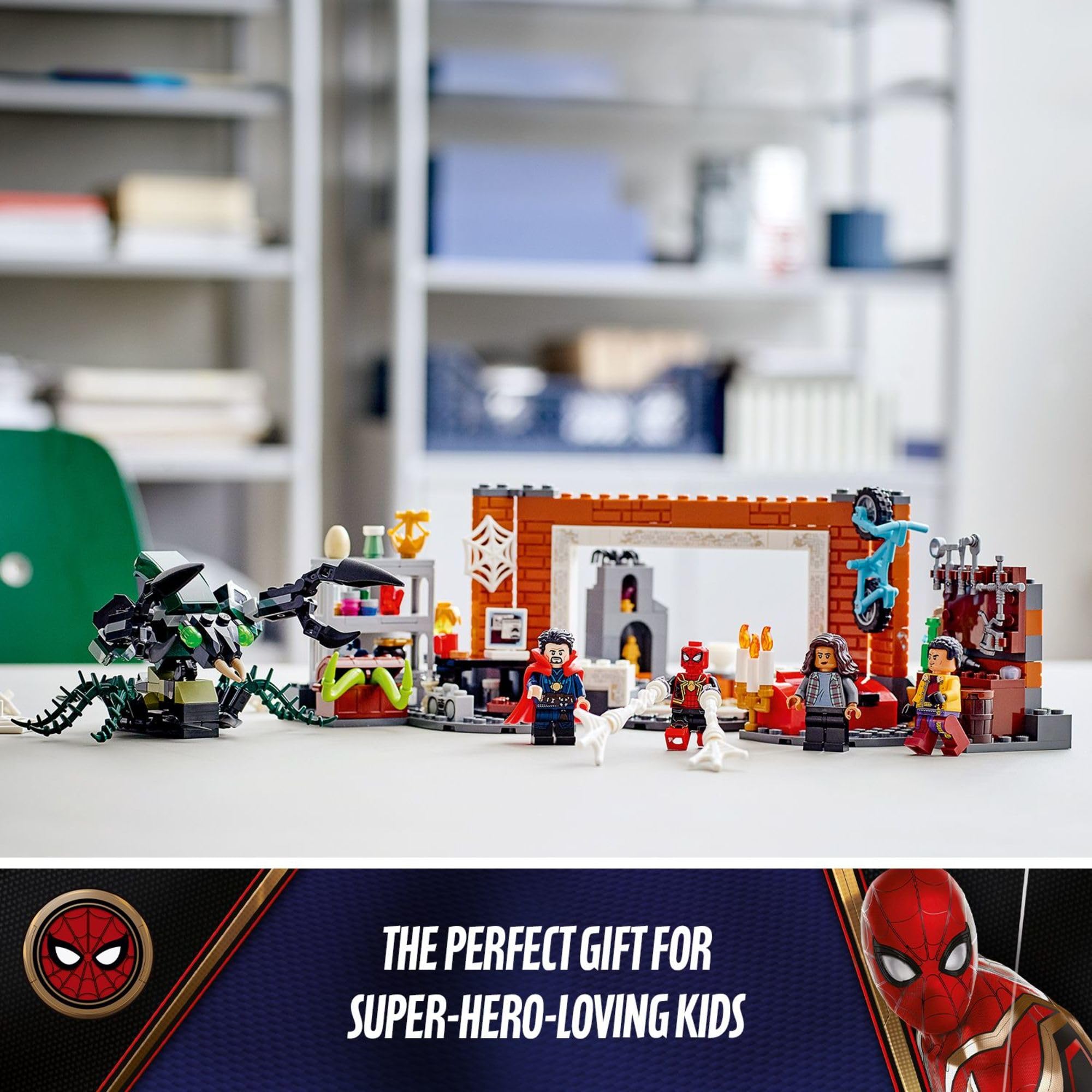 Foto 3 pulgar | Kit de Construcción Lego Marvel Spider-man The Sanctum Workshop - Venta Internacional