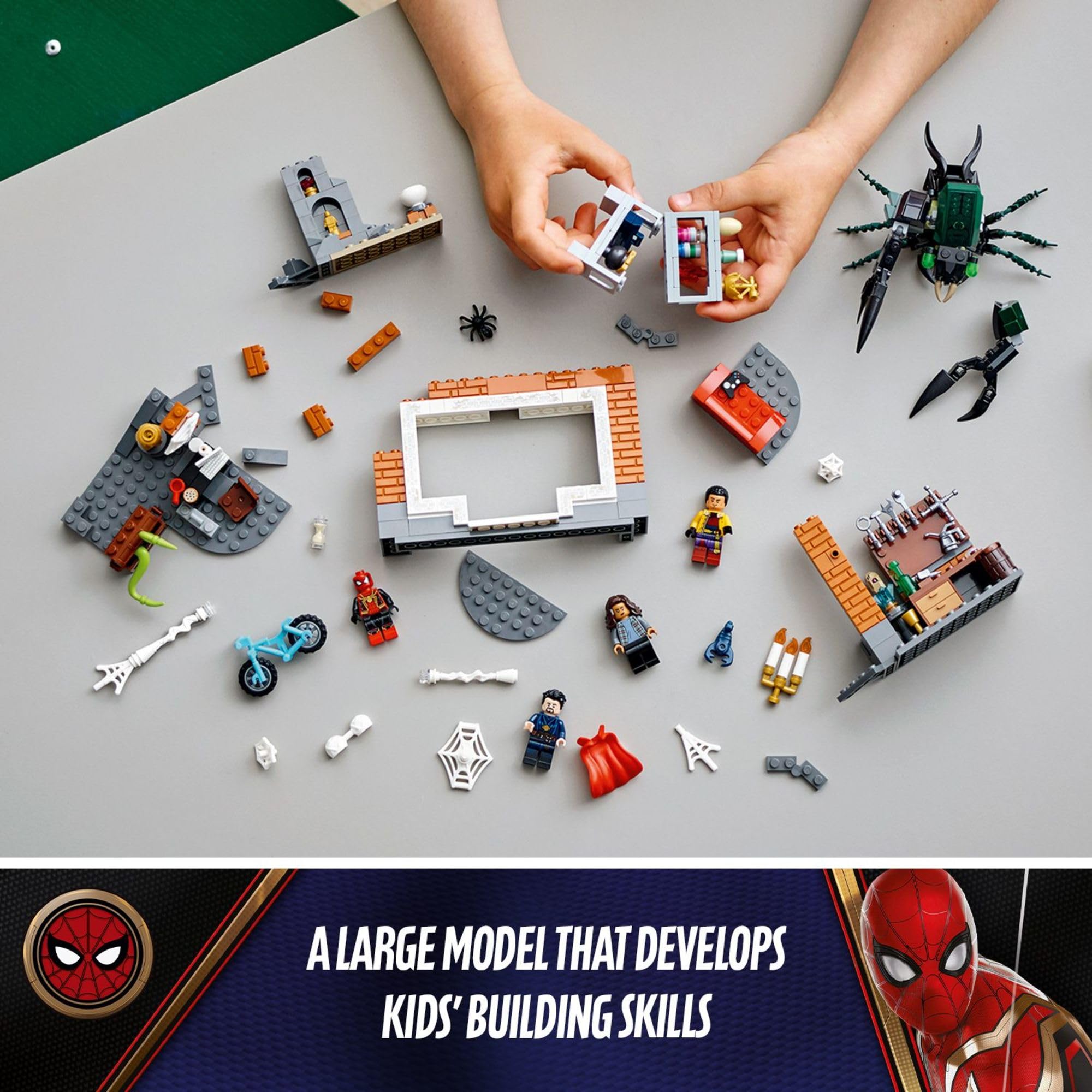 Foto 4 pulgar | Kit de Construcción Lego Marvel Spider-man The Sanctum Workshop - Venta Internacional