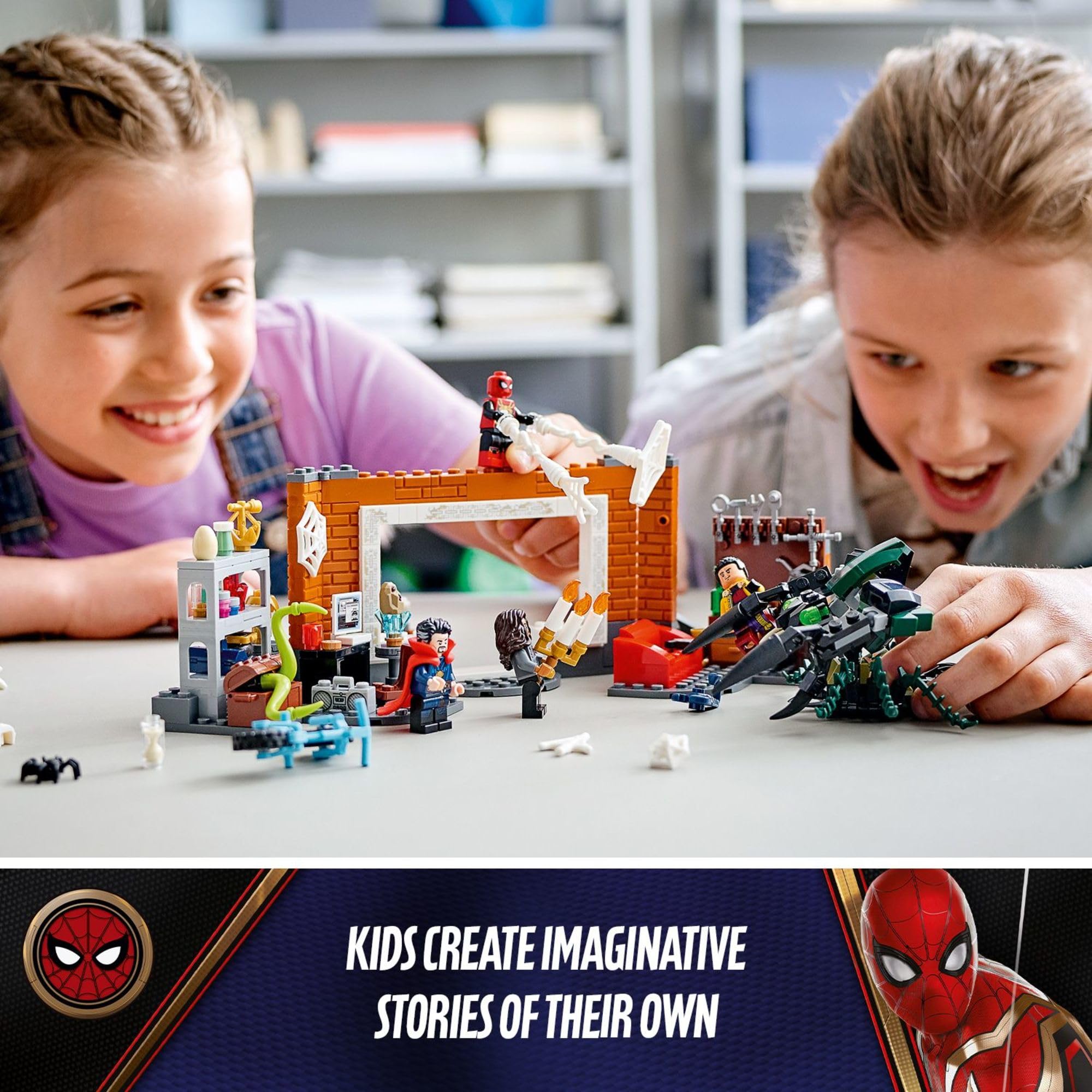 Foto 5 pulgar | Kit de Construcción Lego Marvel Spider-man The Sanctum Workshop - Venta Internacional