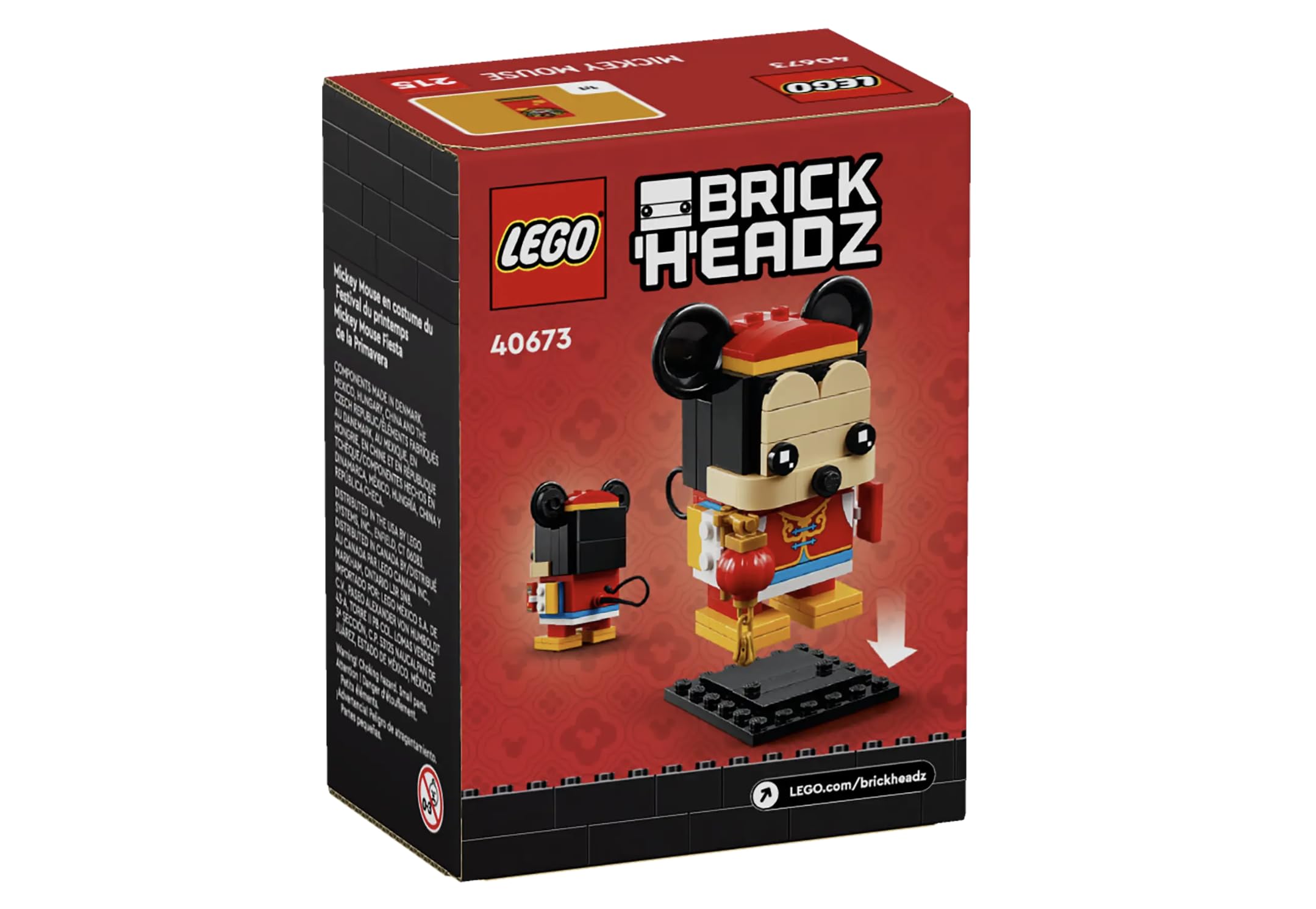 Foto 4 pulgar | Juguete de Construcción Lego Brickheadz™ Mickey Mouse Spring Party - Venta Internacional