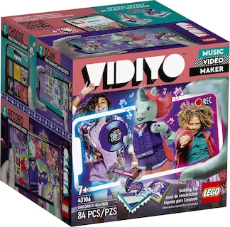 Foto 4 | Kit De Construcción Lego Vidiyo Unicorn Dj Beatbox 43106 84 Piezas - Venta Internacional.