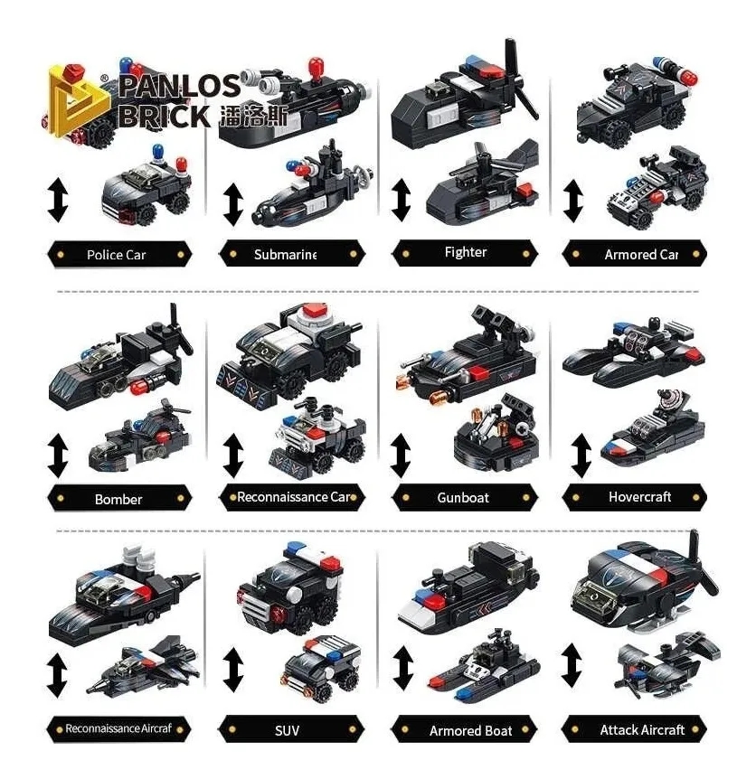 Foto 4 pulgar | Set de Bloques de Construcción Lego Pioneer Robot 12 Modelos 577 Piezas - Venta Internacional