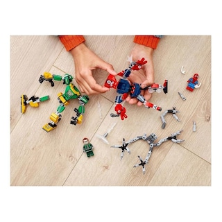 Foto 7 | Juguete de Construcción Lego Marvel Spider-man Spider-man Y Doctor Octopus Mech Battle 76198 305 Piezas - Venta In