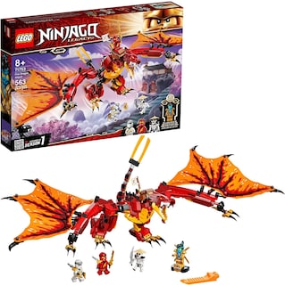 Foto 1 | Kit de Construcción Lego Ninjago Legacy Fire Dragon Attack 71753 - Venta Internacional