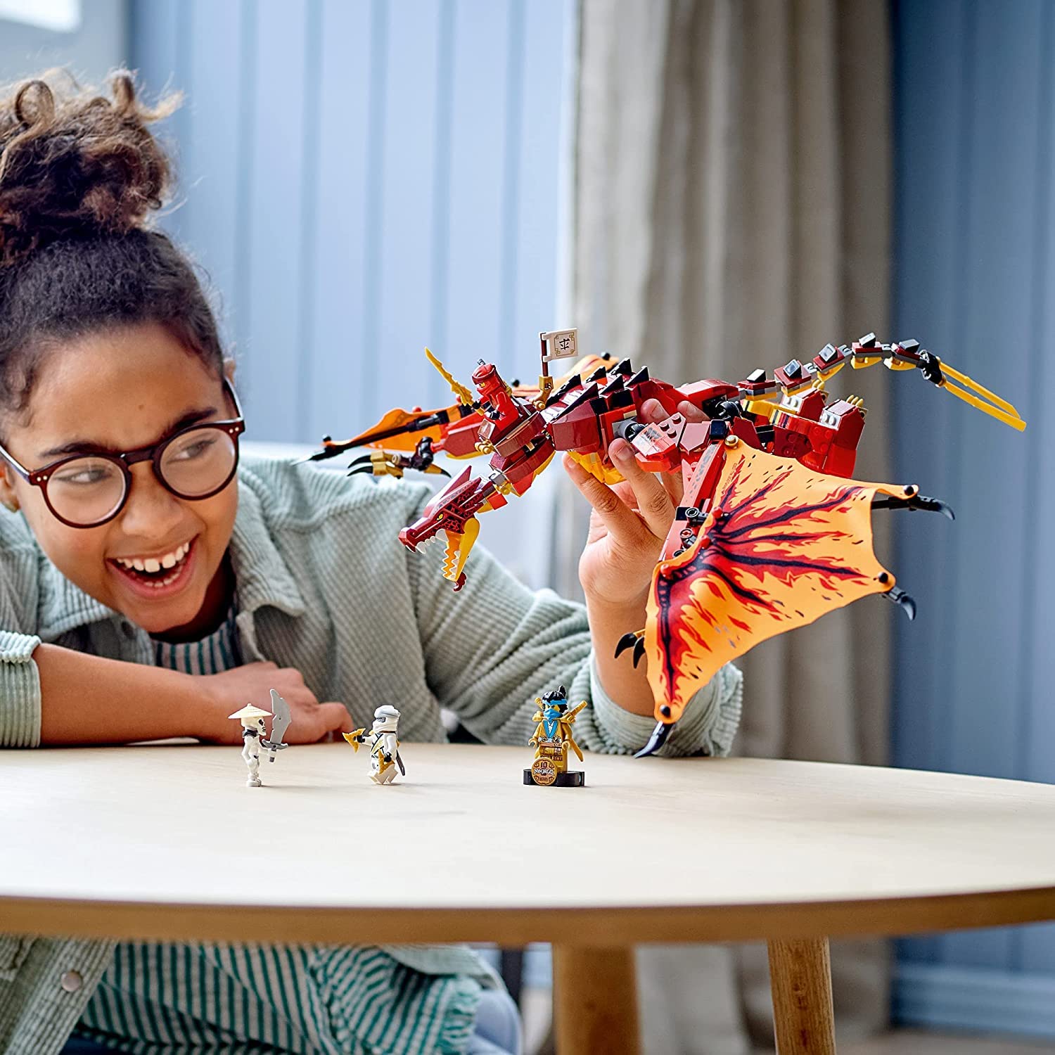 Foto 4 pulgar | Kit de Construcción Lego Ninjago Legacy Fire Dragon Attack 71753 - Venta Internacional