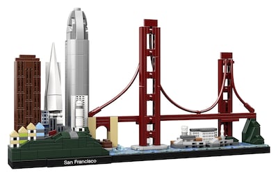 Foto 3 | Maqueta Del Horizonte De San Francisco De Lego Architecture - Venta Internacional.