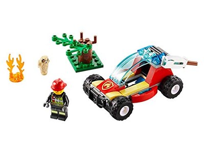 Foto 2 | Juguete de Construcción Lego City Forest Fire 60247 con 84 Piezas - Venta Internacional