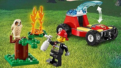 Foto 4 | Juguete de Construcción Lego City Forest Fire 60247 con 84 Piezas - Venta Internacional