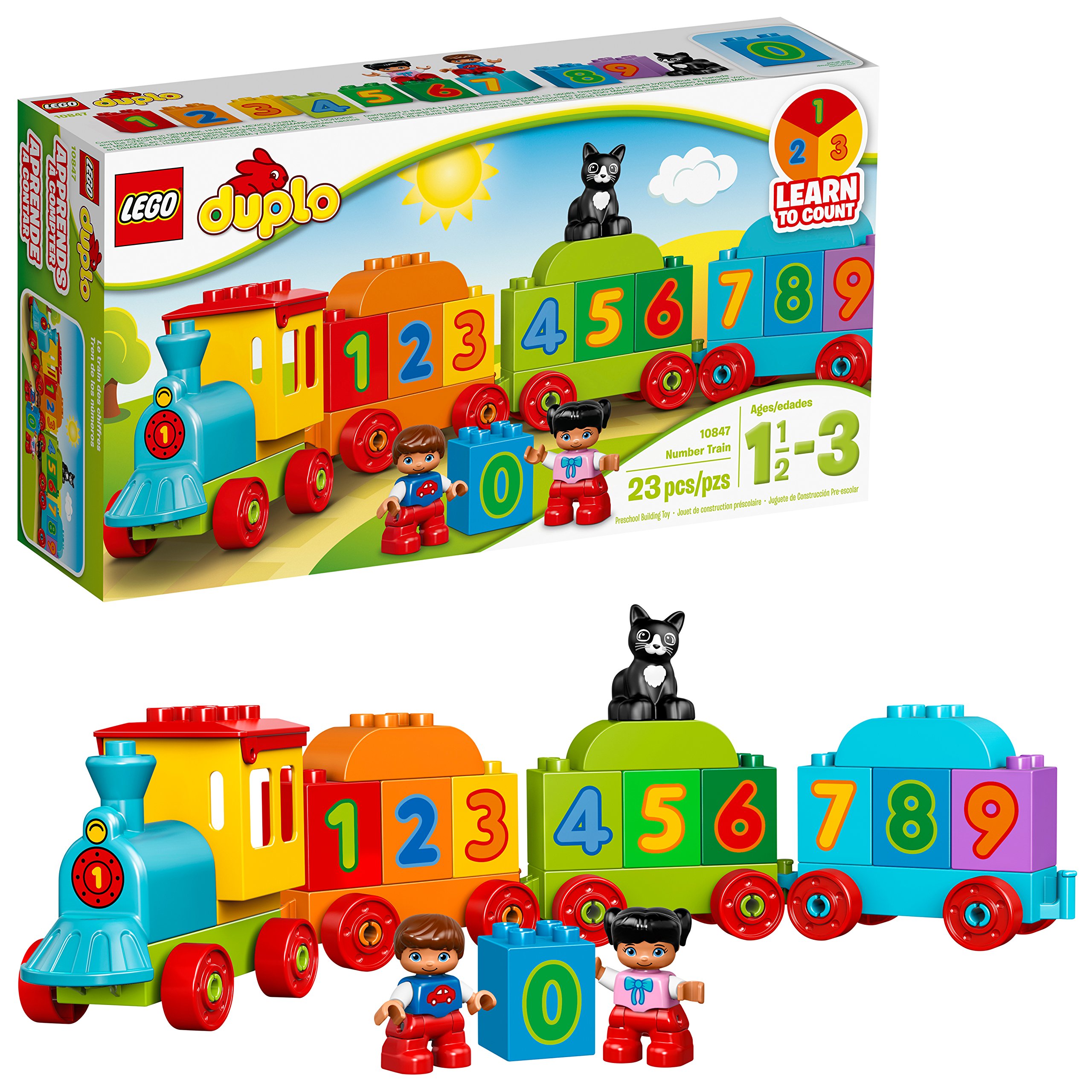 Foto 2 pulgar | Lego Duplo My First Number Train 10847 - Venta Internacional
