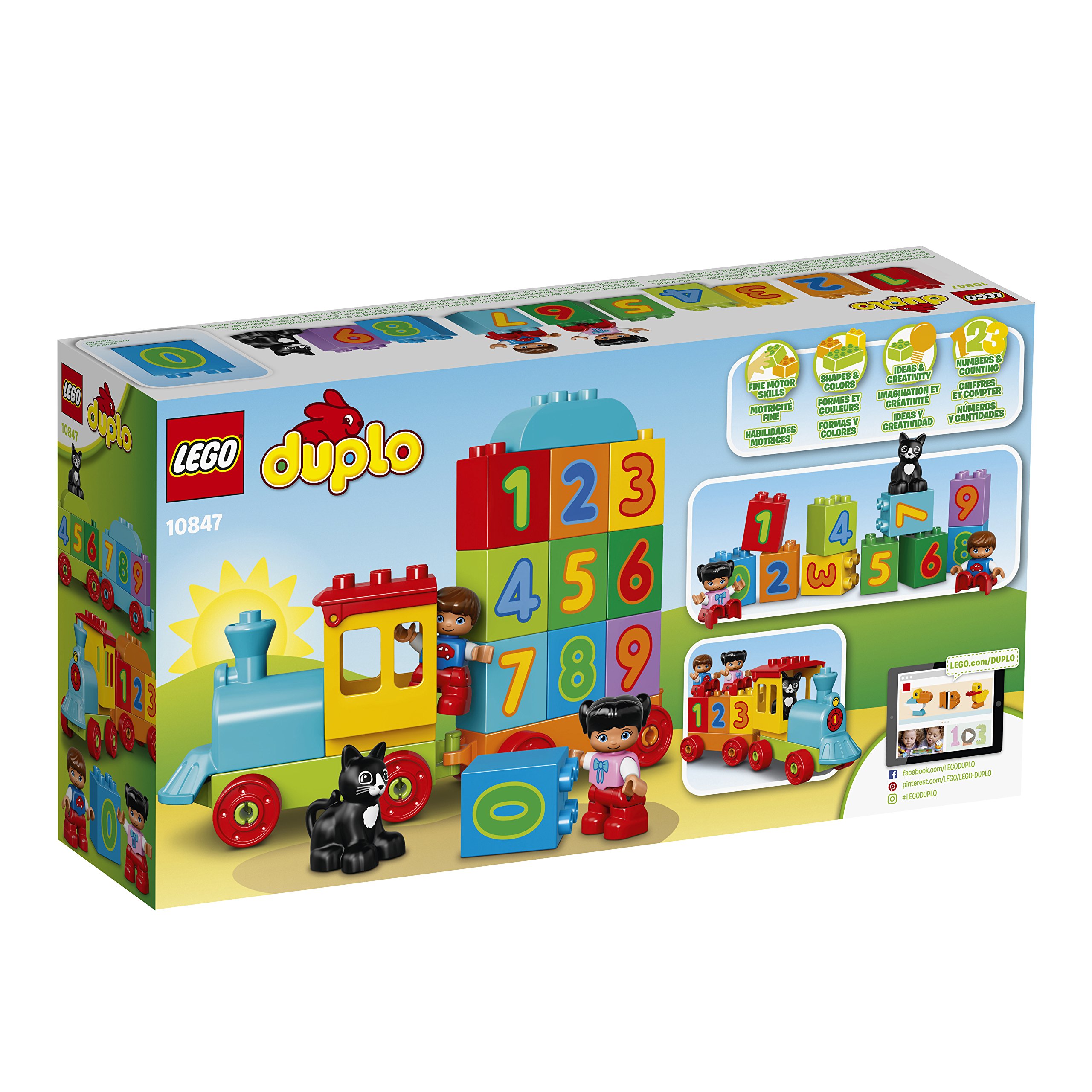Foto 4 pulgar | Lego Duplo My First Number Train 10847 - Venta Internacional