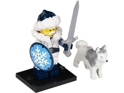 Foto 2 pulgar | Minifigura Lego Serie 22 Snow Guardian con Husky 71032 - Venta Internacional