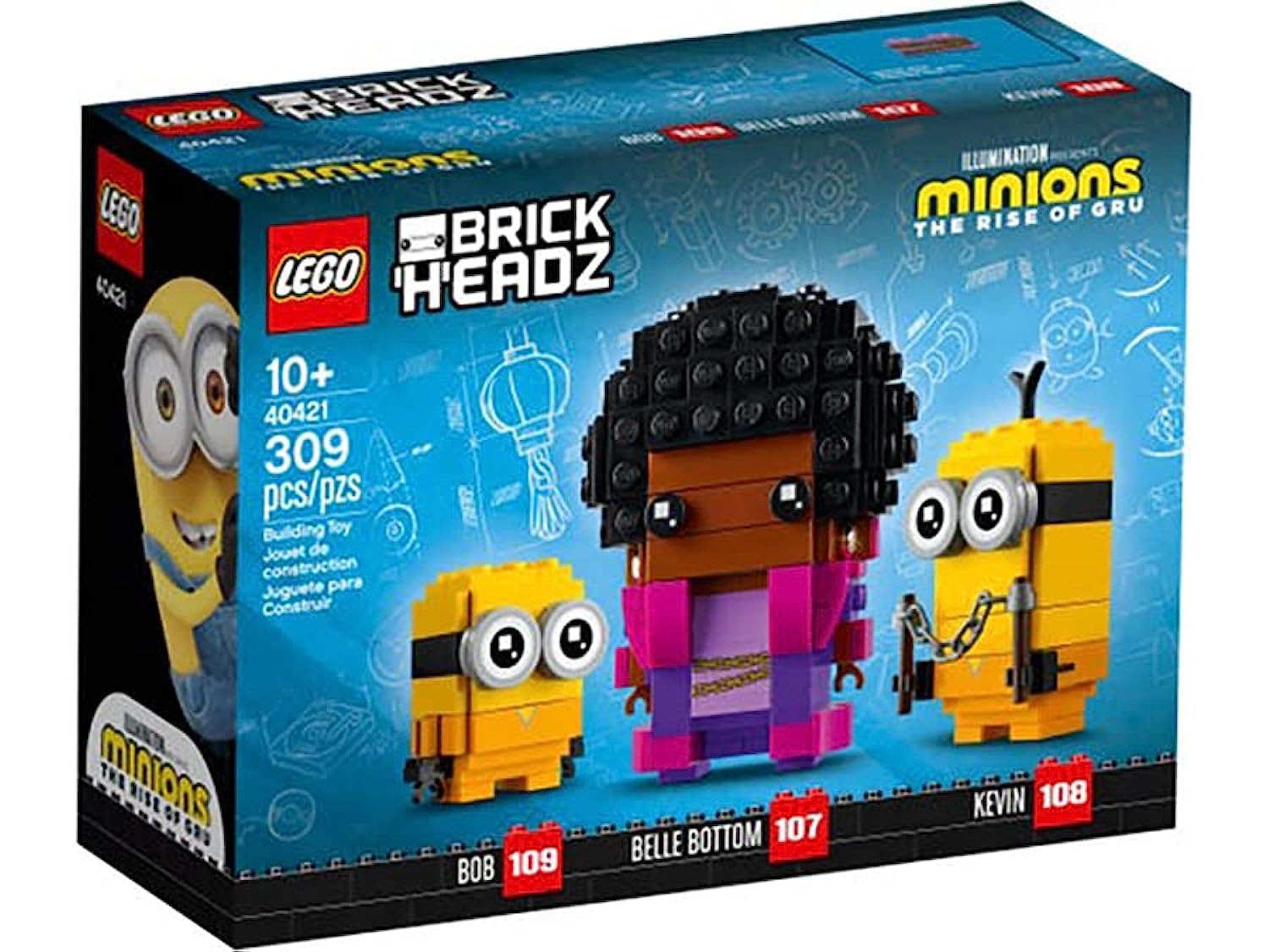 Foto 2 pulgar | Lego Bricksheadz Minions 40421 The Rise Of Gru - Venta Internacional