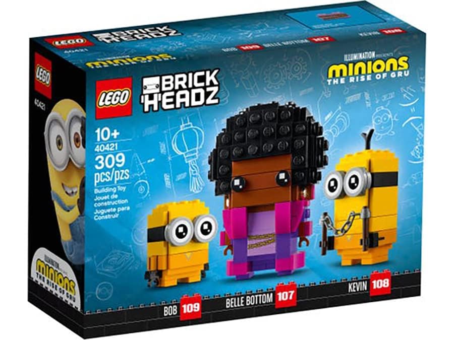 Foto 3 pulgar | Lego Bricksheadz Minions 40421 The Rise Of Gru - Venta Internacional