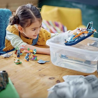Foto 2 | Set De Juguetes Lego City Sea Explorer Boat Con Figuras 60377 - Venta Internacional.