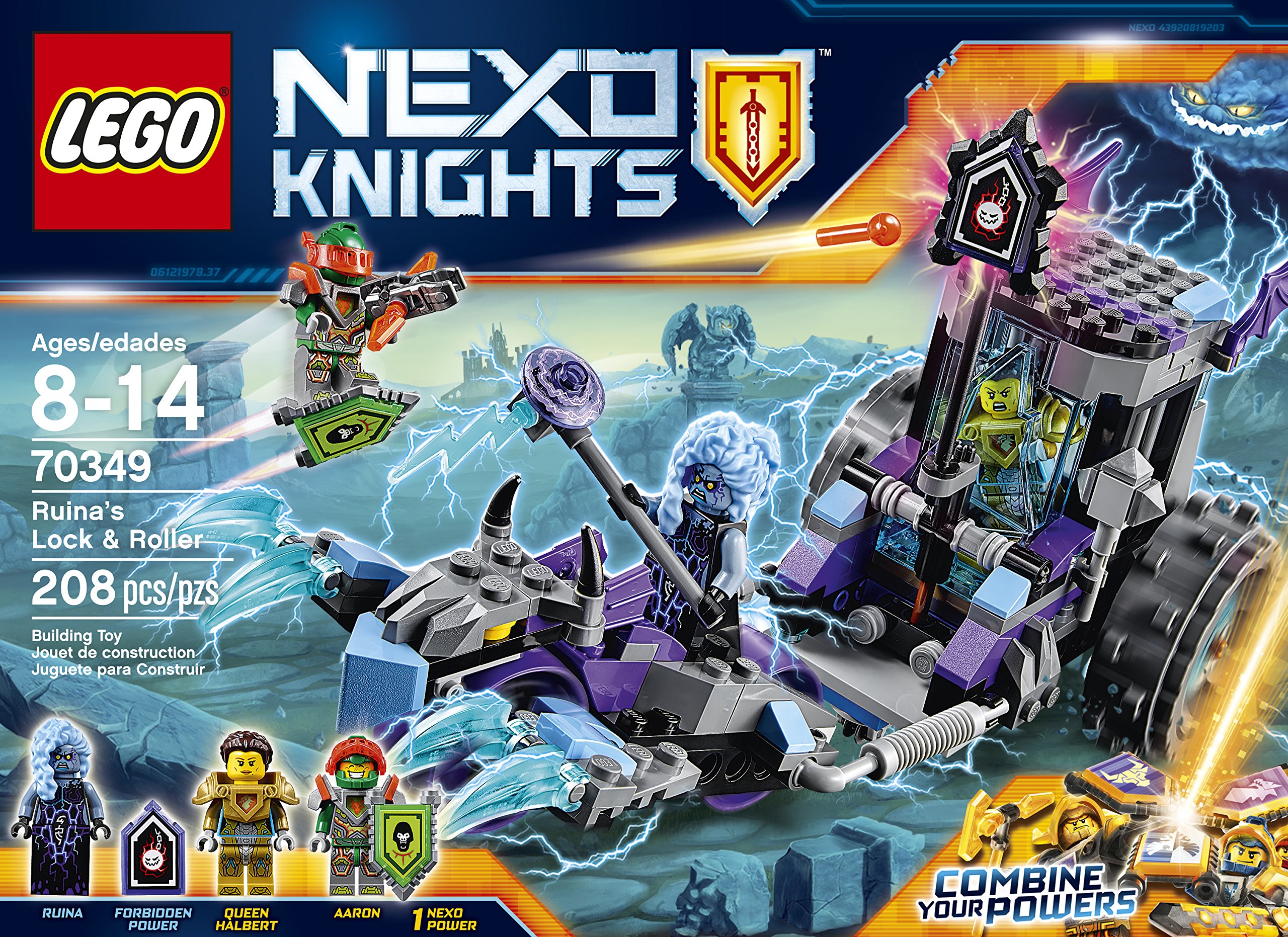 Foto 3 pulgar | Lego Nexo Knights Ruina's Lock & Roller 70349 - Venta Internacional