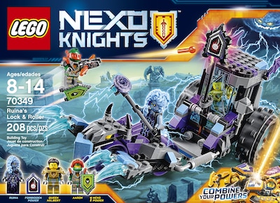 Foto 2 | Lego Nexo Knights Ruina's Lock & Roller 70349 - Venta Internacional