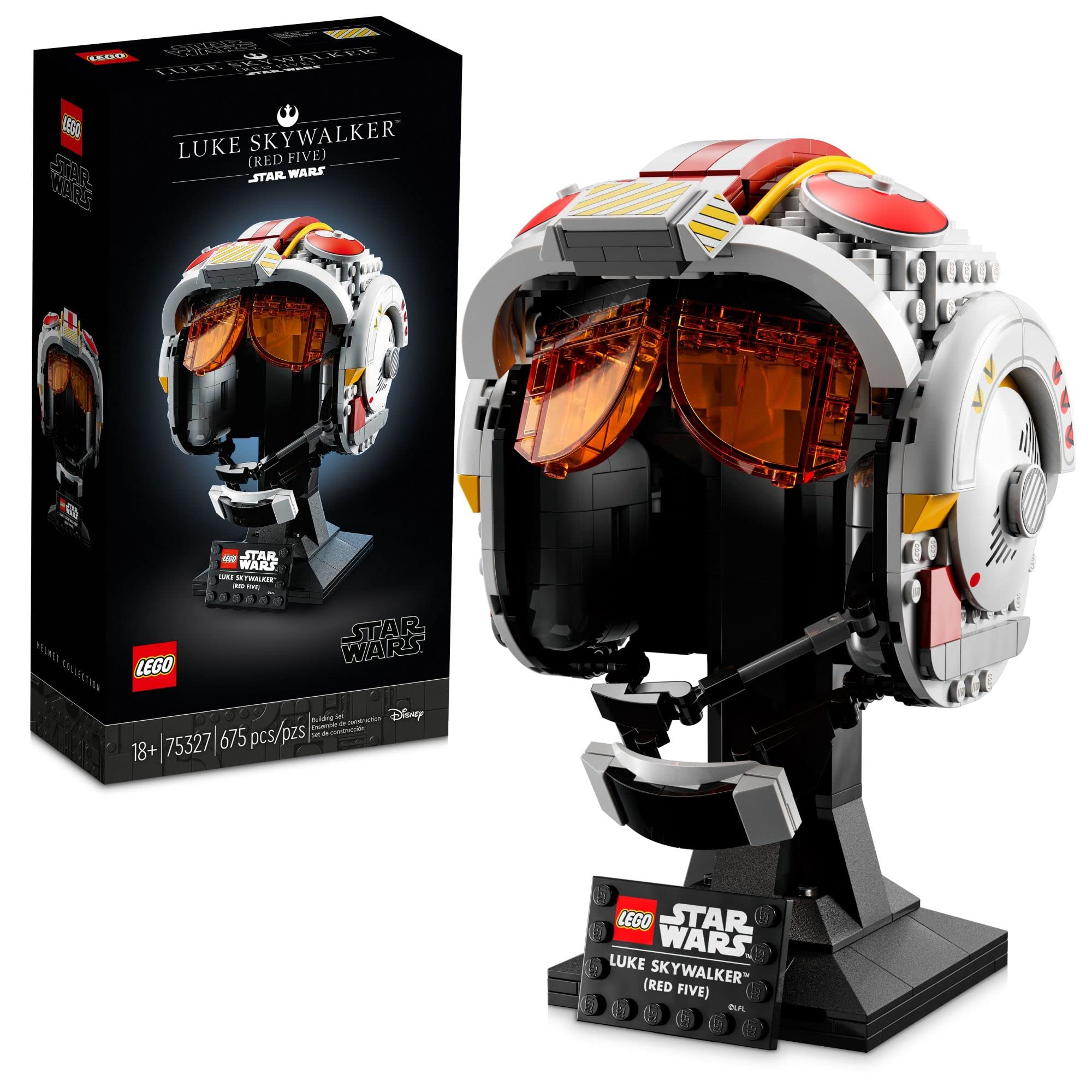 Foto 2 pulgar | Lego Star Wars Luke Skywalker Red 5 Helmet 75327 - Venta Internacional