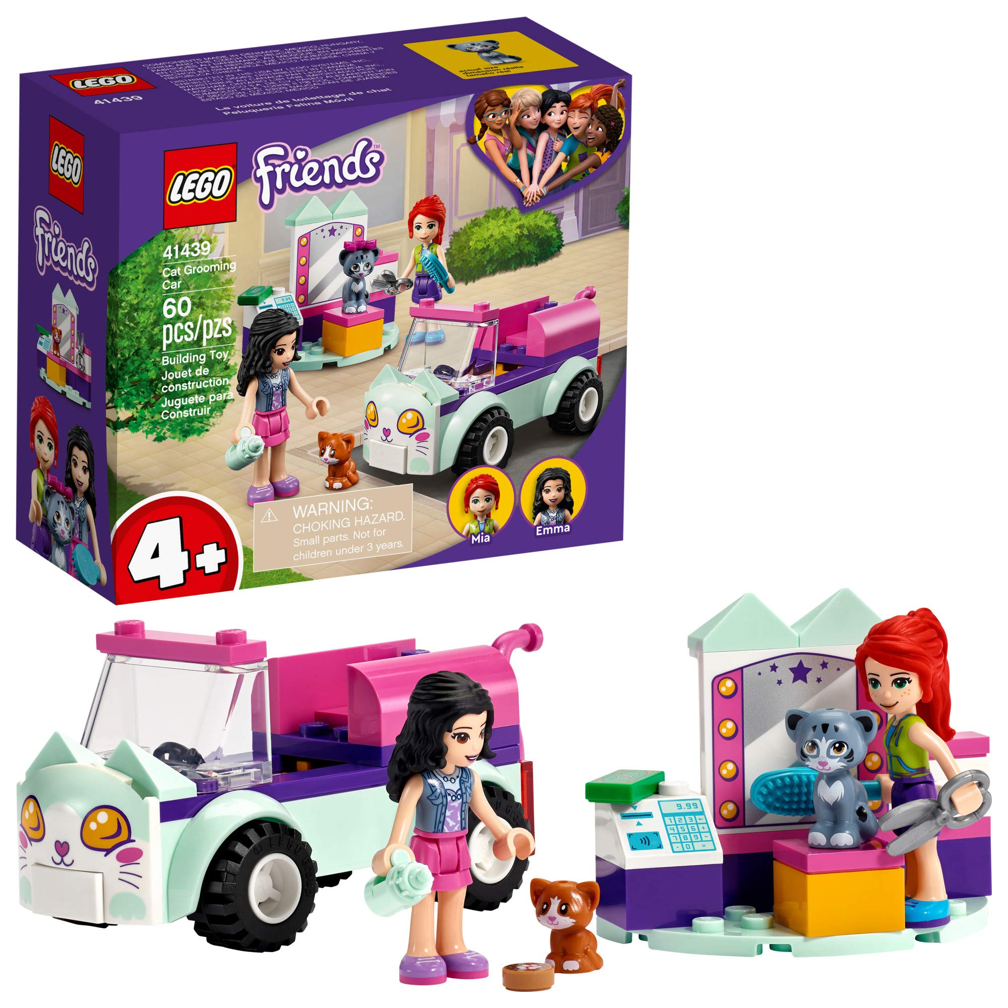 Foto 2 pulgar | Kit de Construcción Lego Friends Peluquería para Gatos 41439 60 Piezas - Venta Internacional