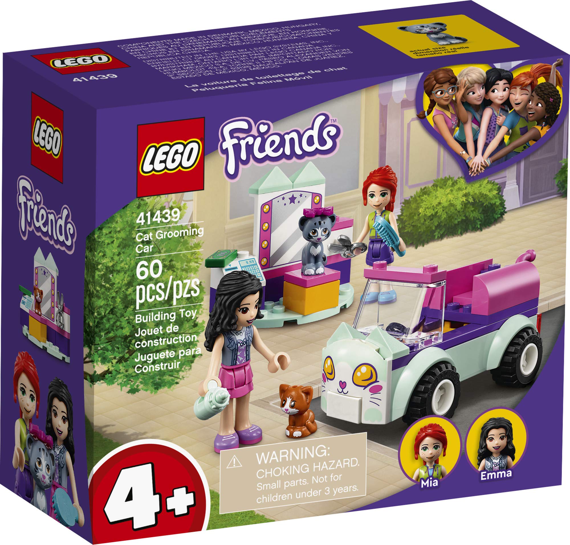 Foto 5 pulgar | Kit de Construcción Lego Friends Peluquería para Gatos 41439 60 Piezas - Venta Internacional