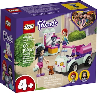 Foto 4 | Kit de Construcción Lego Friends Peluquería para Gatos 41439 60 Piezas - Venta Internacional