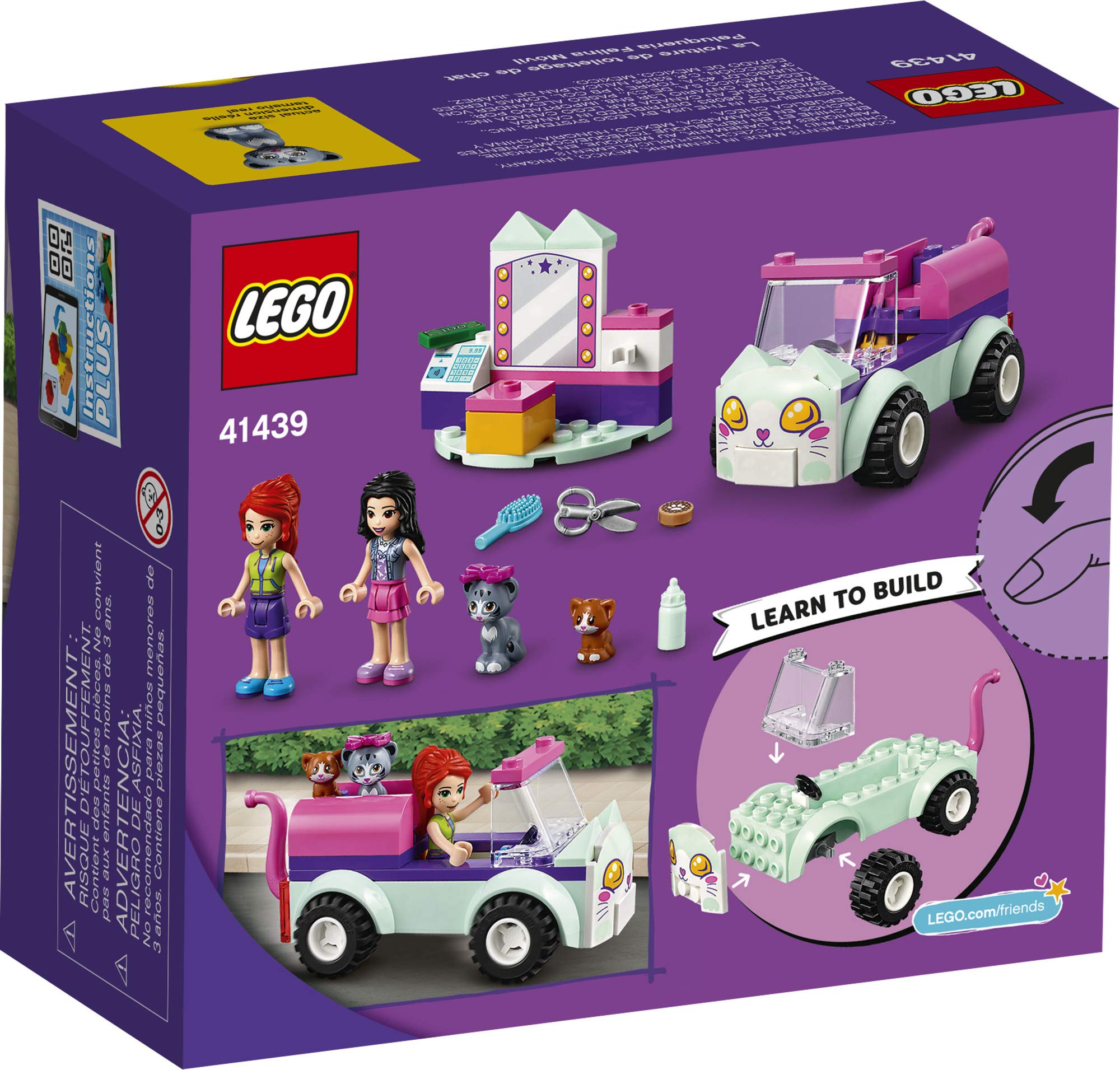 Foto 6 pulgar | Kit de Construcción Lego Friends Peluquería para Gatos 41439 60 Piezas - Venta Internacional