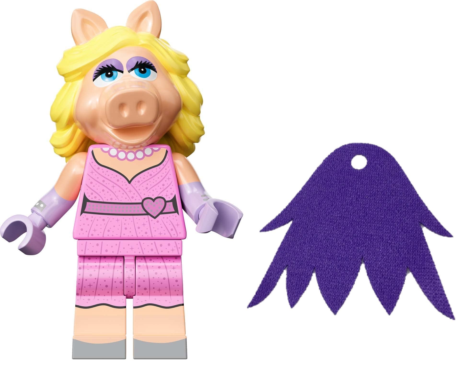 Minifigura Lego De Juguete Muppets Serie 1 De Miss Piggy Minifig - Venta Internacional.