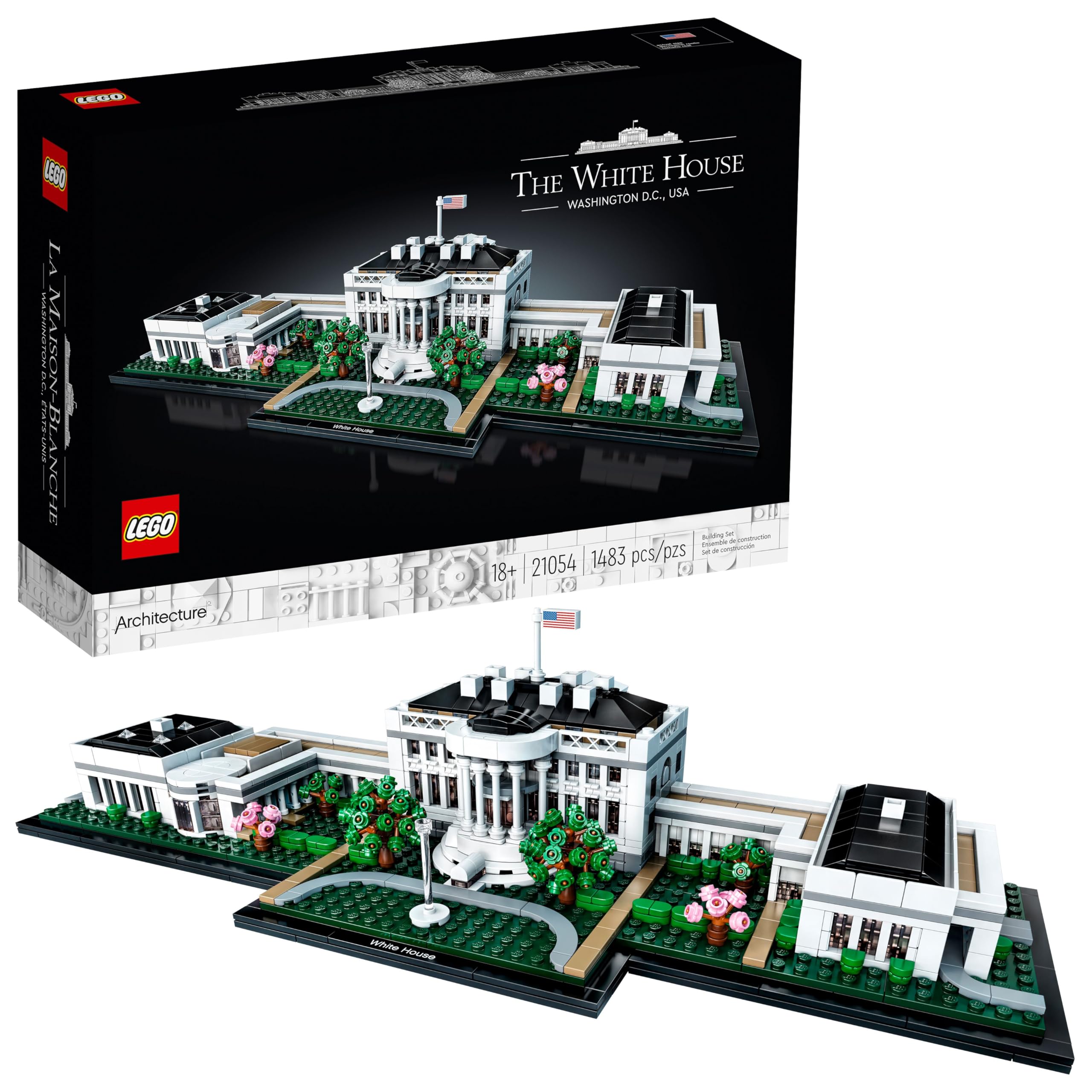 Foto 2 pulgar | Kit de Construcción de Maquetas Lego Architecture The White House 21054 - Venta Internacional