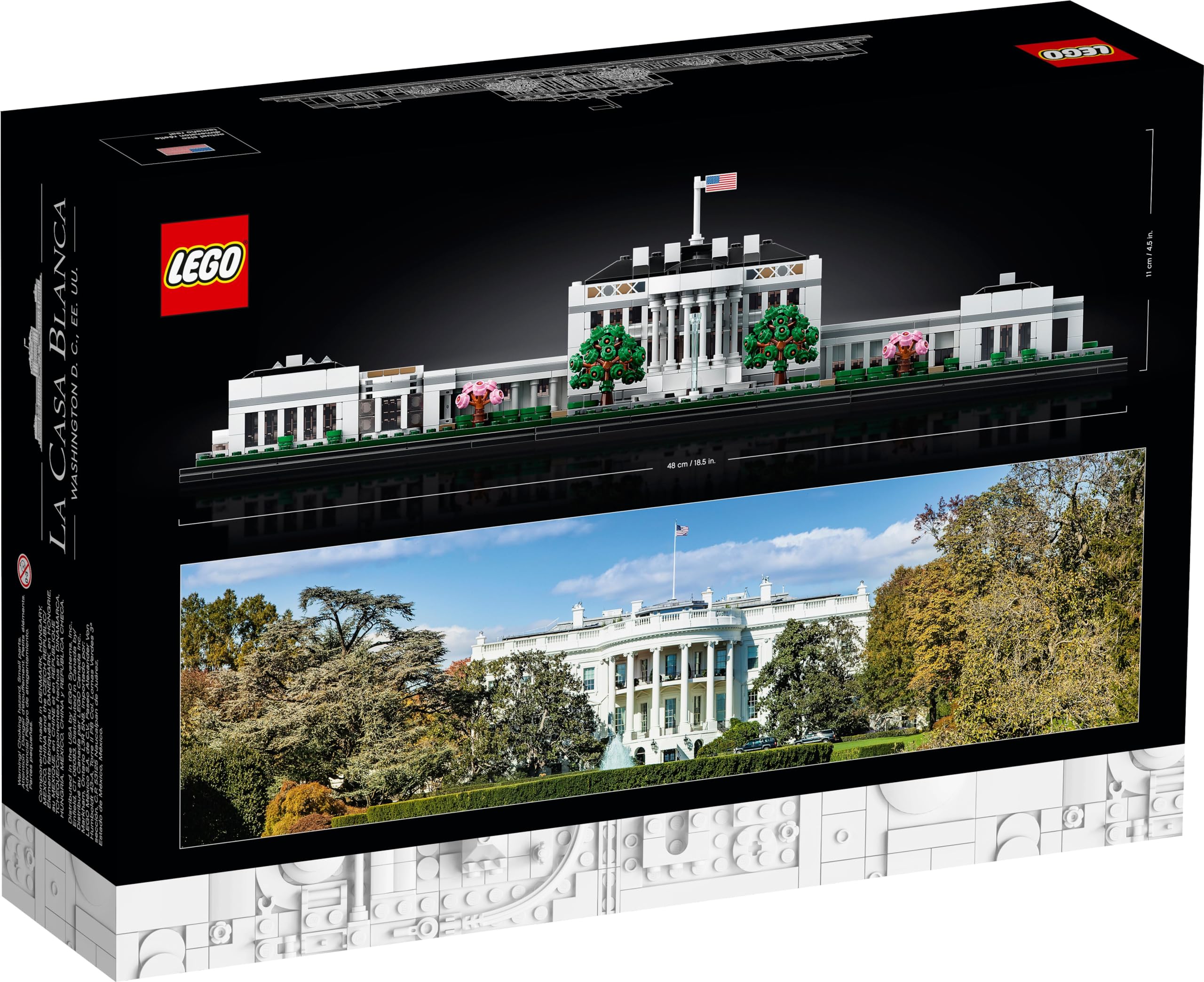 Foto 7 pulgar | Kit de Construcción de Maquetas Lego Architecture The White House 21054 - Venta Internacional