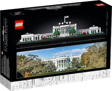 Foto 6 | Kit de Construcción de Maquetas Lego Architecture The White House 21054 - Venta Internacional