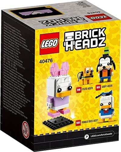 Foto 2 | Set De Bloques De Construcción Lego Brickheadz Daisy Duck 40476 - Venta Internacional.