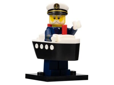 Foto 1 | Minifigura Lego Ferry Captain Small Series 23 - Venta Internacional.