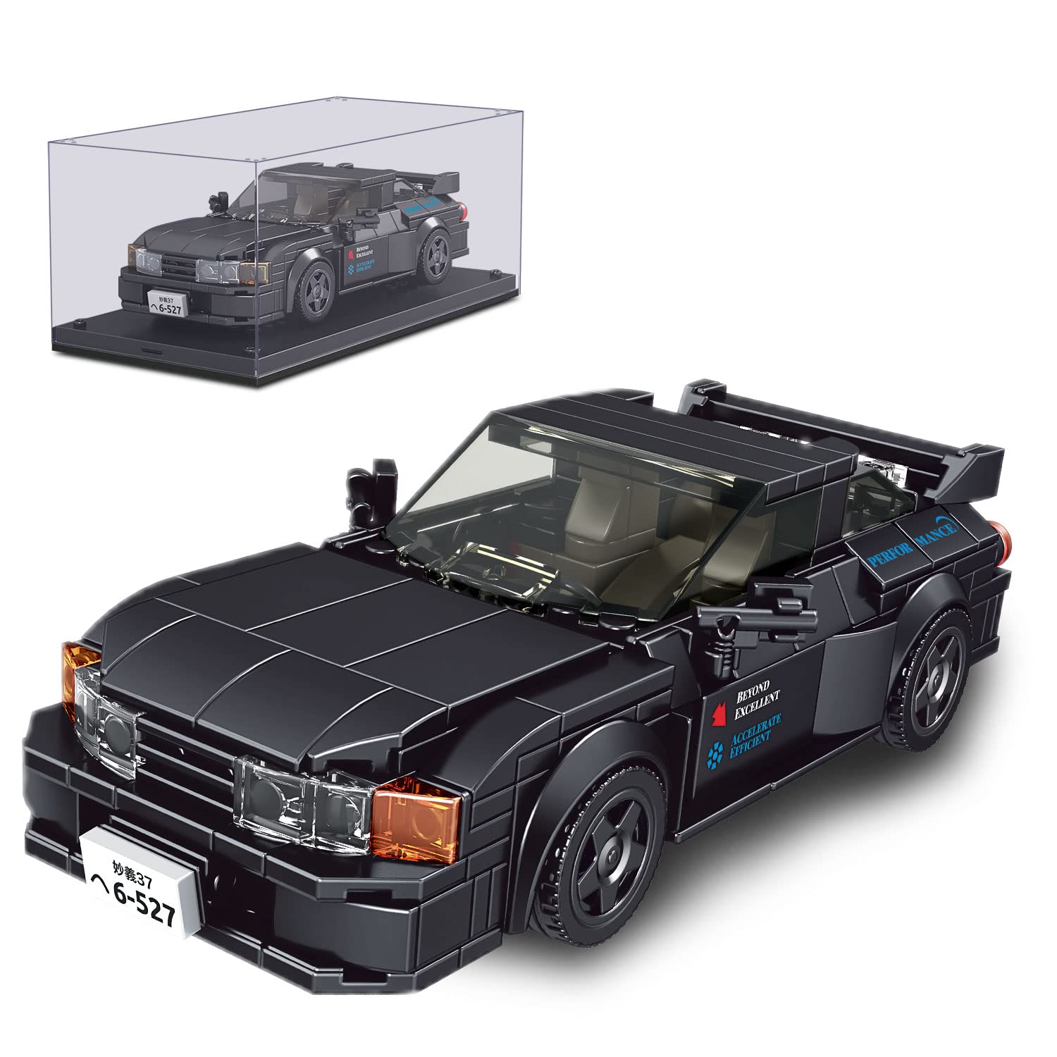 Bloques de Construcción King Mould Initial Nissan Skyline Gtr32 359 Piezas - Venta Internacional