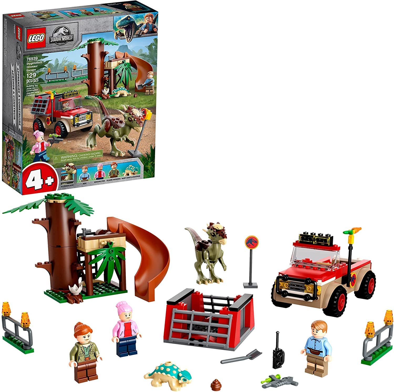 Kit de Construcción Lego Jurassic World Stygimoloch Dinosaur - Venta Internacional