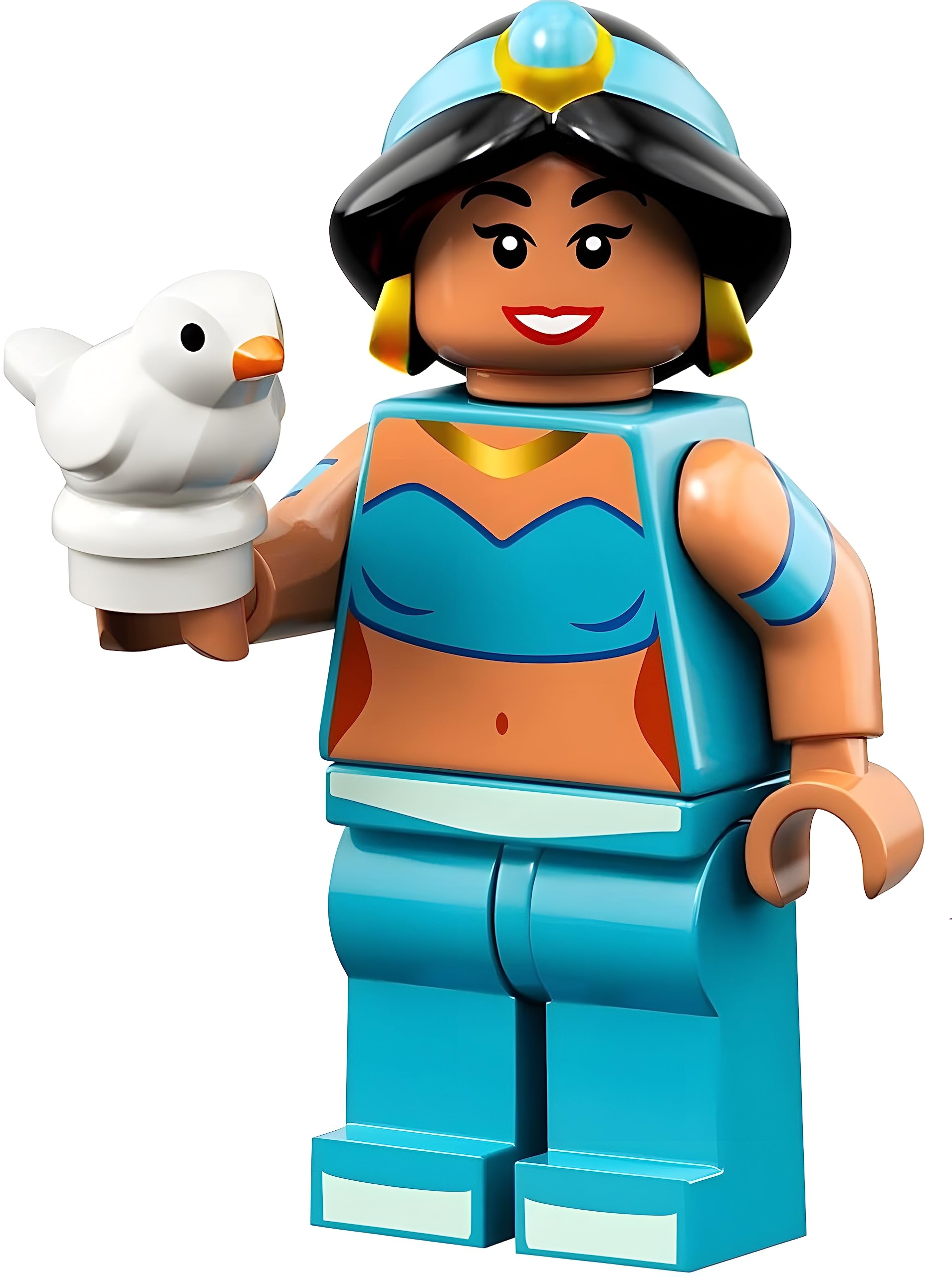 Foto 2 pulgar | Minifigura Lego Disney Series 2 Jasmine con Capa Extra - Venta Internacional