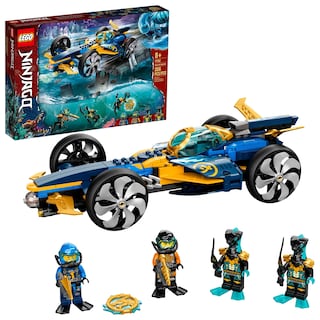 Foto 1 | Kit de Construcción Lego Ninjago Ninja Sub Speeder 71752 356 Piezas - Venta Internacional