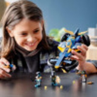 Foto 6 | Kit de Construcción Lego Ninjago Ninja Sub Speeder 71752 356 Piezas - Venta Internacional